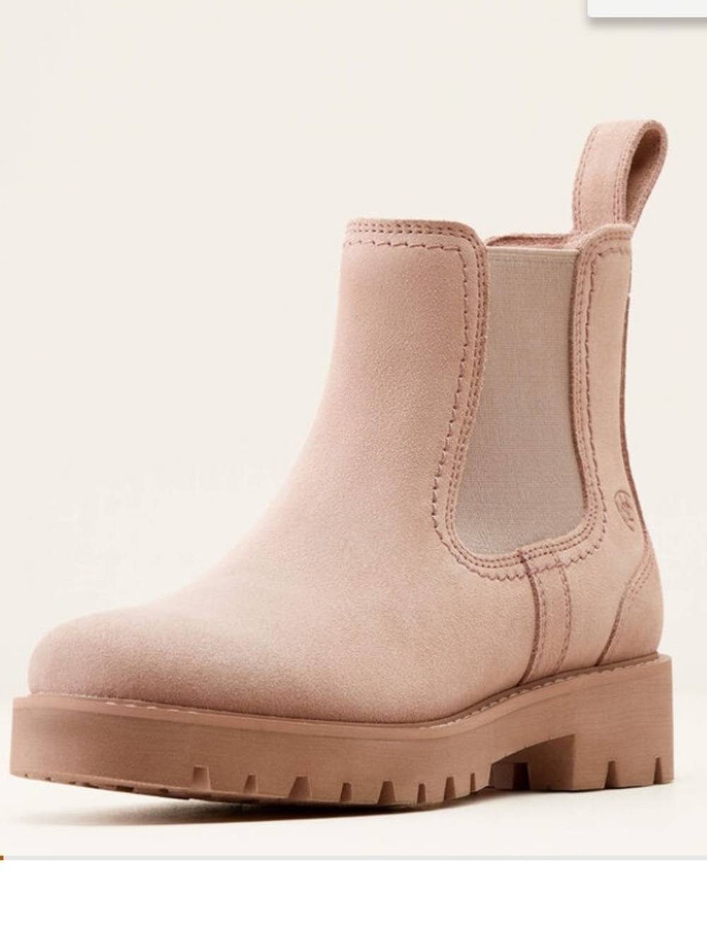 Ariat Dusty Rose Wexford Lug Chelsea Ankle Boot 9